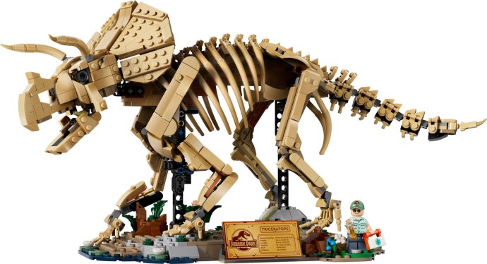 LEGO Dinosaur Fossils Triceratops nu 23% korting – bespaar €23,99